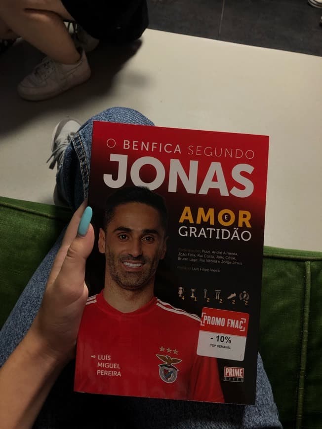 Book O Benfica segundo Jonas