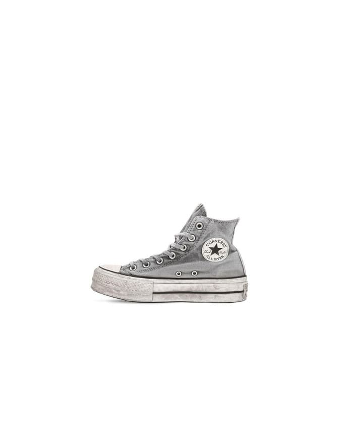 Producto Converse plataforma desgastadas