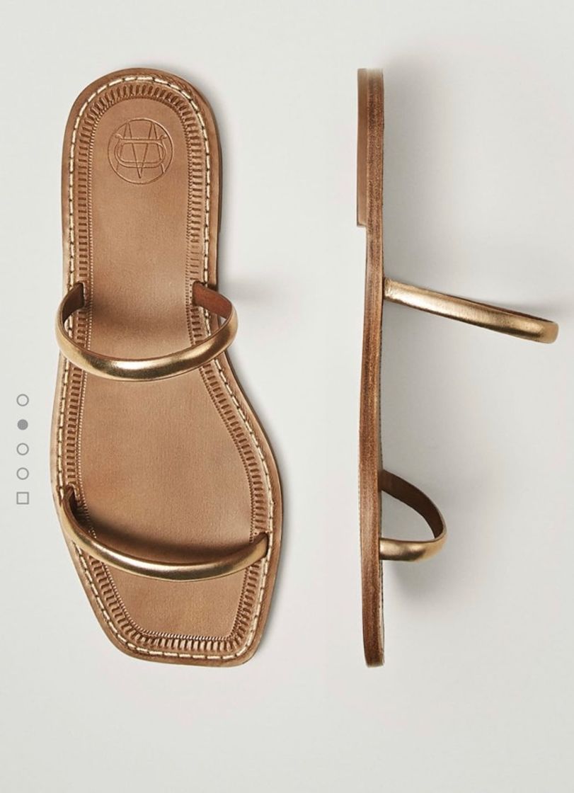 Moda GOLDEN SANDALS Massimo Dutti