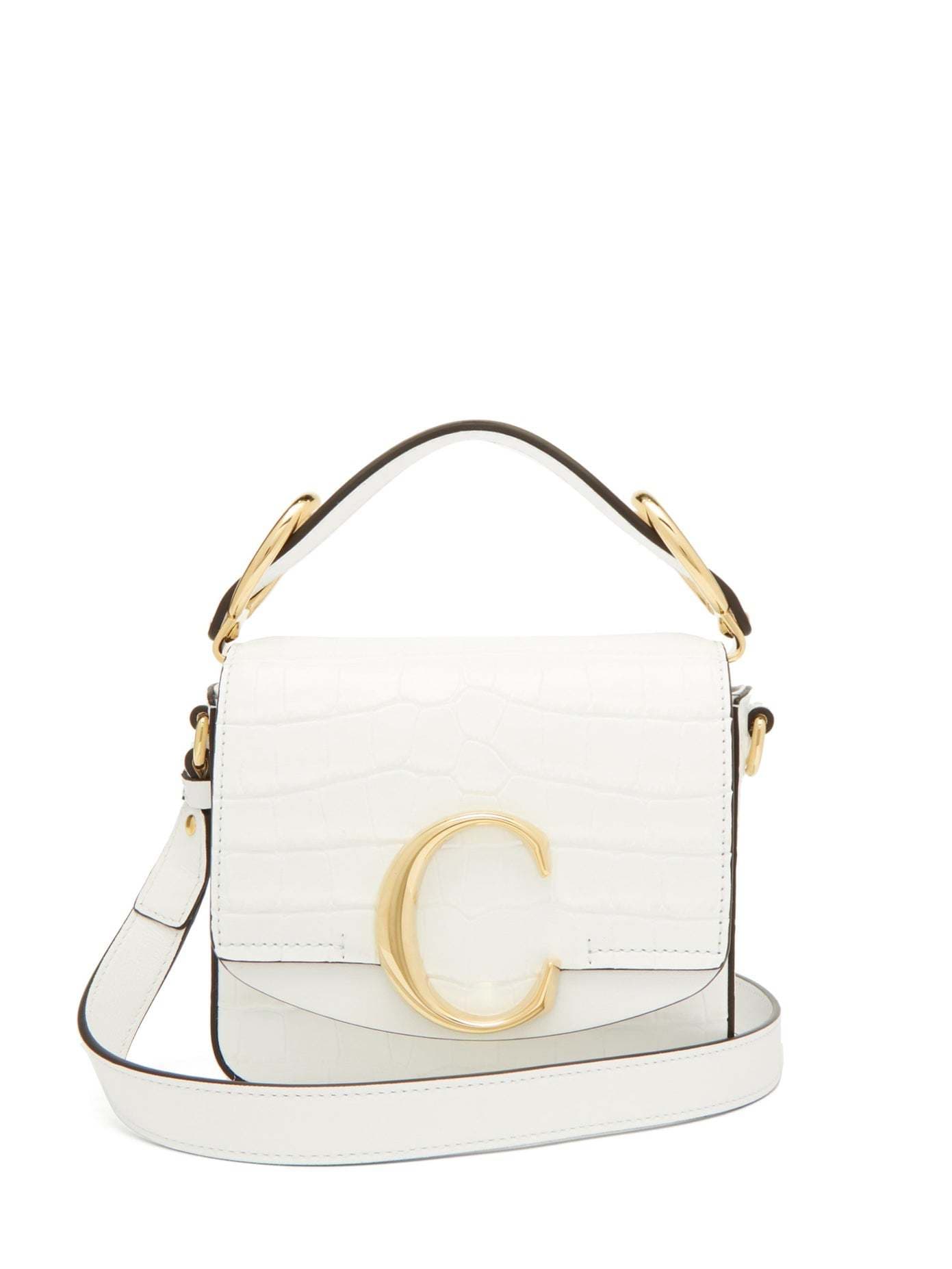 Fashion CHLOE - the C mini crocodile effect 