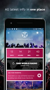 App Tomorrowland app