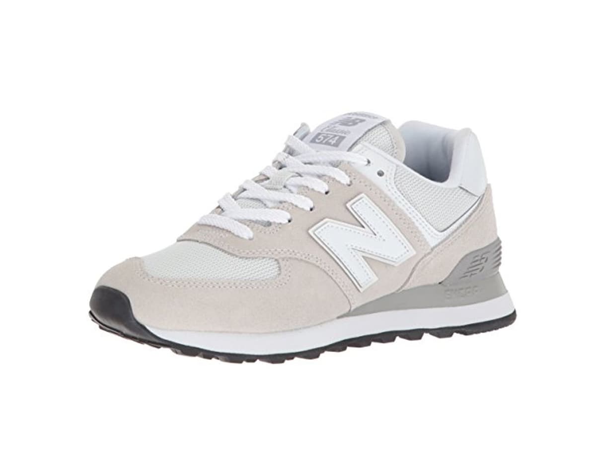 Moda New Balance WL574EB, Zapatillas Mujer, Blanco