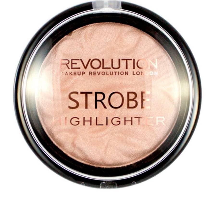 Beauty Makeup Revolution Strobe Highlighter Gold Addict Rozświetlacz do twarzy