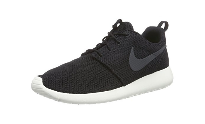 Fashion Nike ROSHERUN - Zapatillas deportivas para hombre, Negro