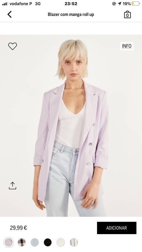 Moda Blazer BERSHKA 