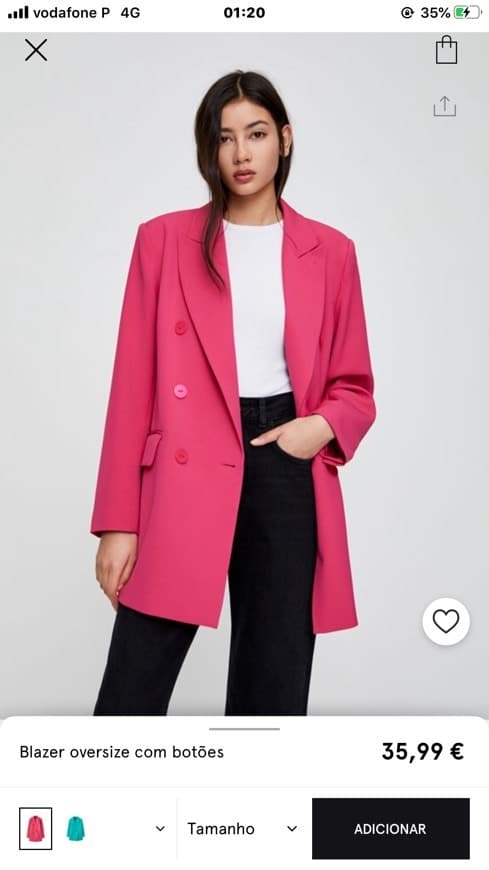 Fashion Blazer Oversize PULL&BEAR 