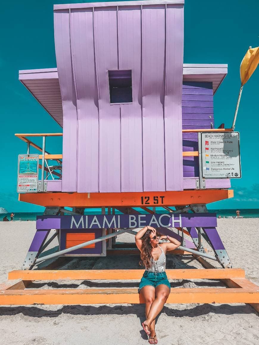 Place Miami Beach Ocean Rescue Lifeguard Tower