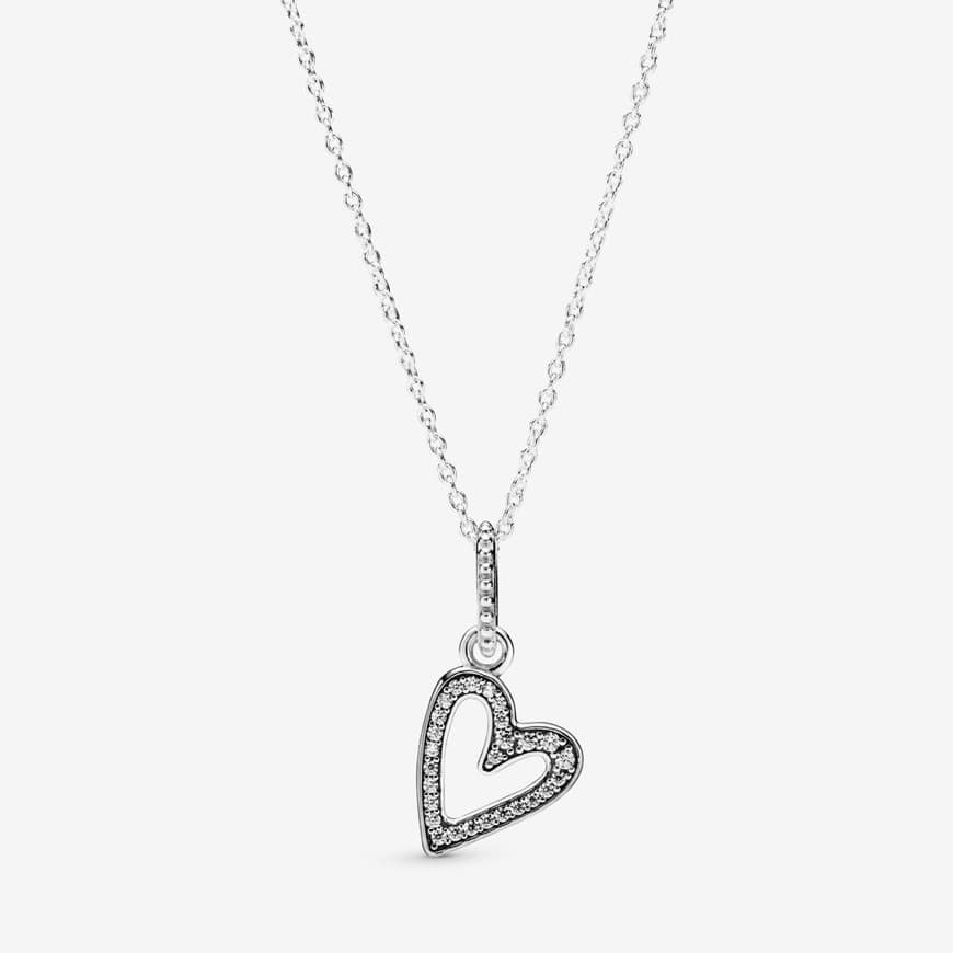 Place Pandora Sterling Silver Pandora Floating Heart Locket Charm 590544