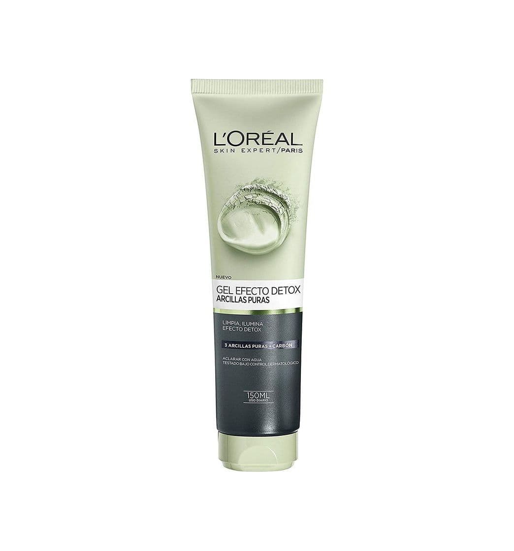 Beauty L'Oréal Paris Gel Limpiador Efecto Detox Arcillas Puras Negra