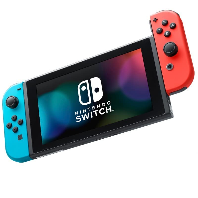 Electronic Nintendo Switch - Consola color Azul Neón/Rojo Neón