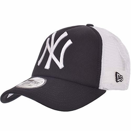 Fitness New Era Clean Trucker Neyyan Black/White Gorra