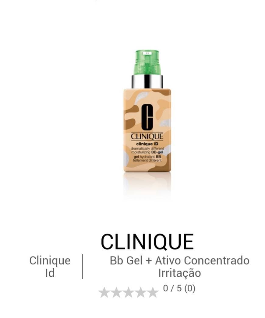 Fashion Clinique BB Gel + tratamento 