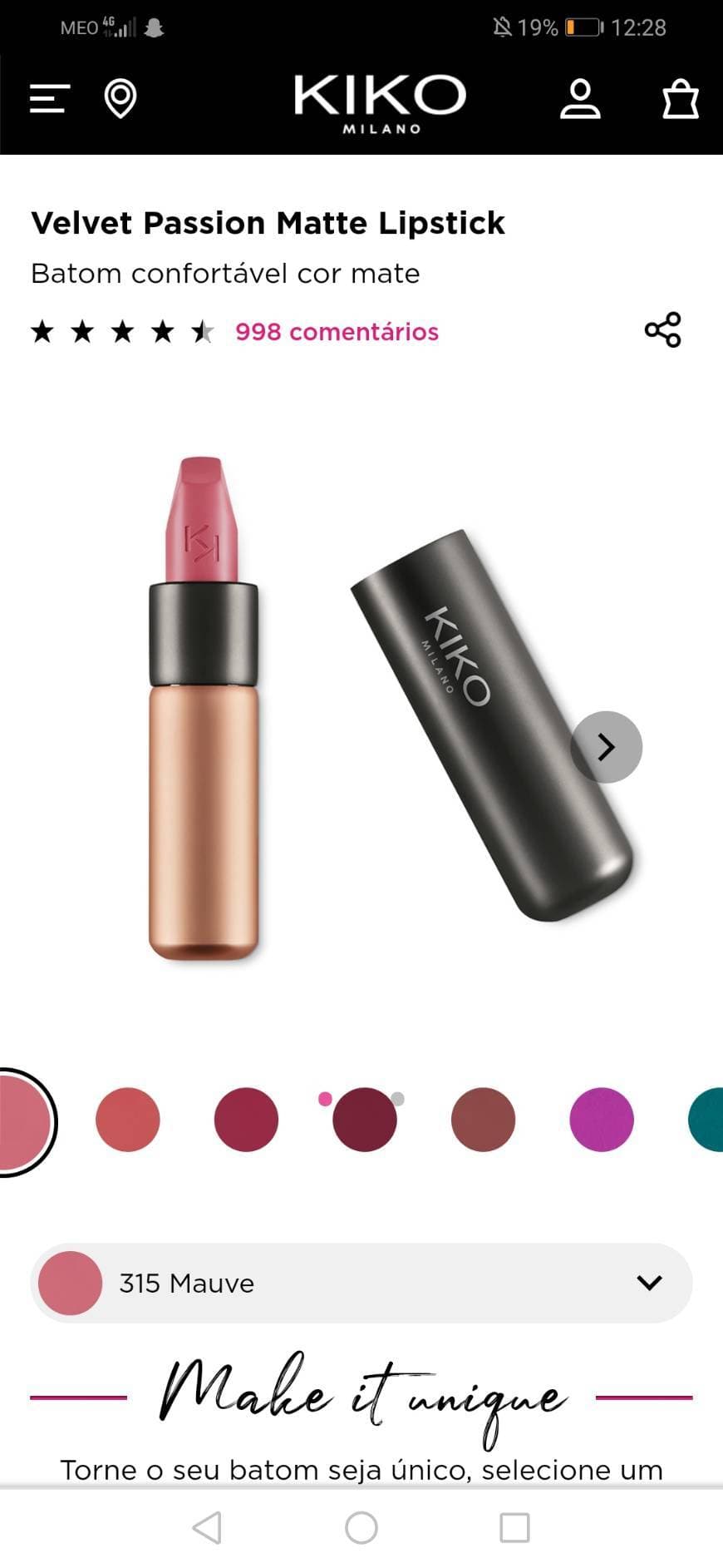 Moda Velvet Passion Matte Lipstick