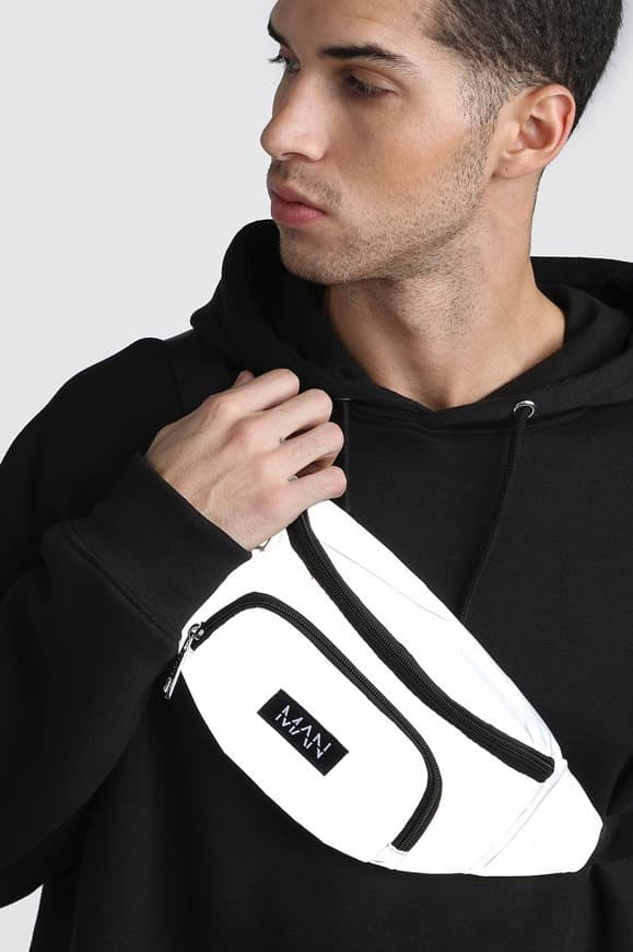 Fashion Reflective Bumbag | boohooMAN