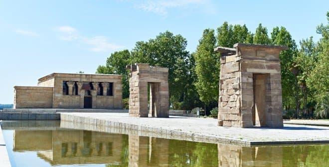 Lugar Templo de Debod