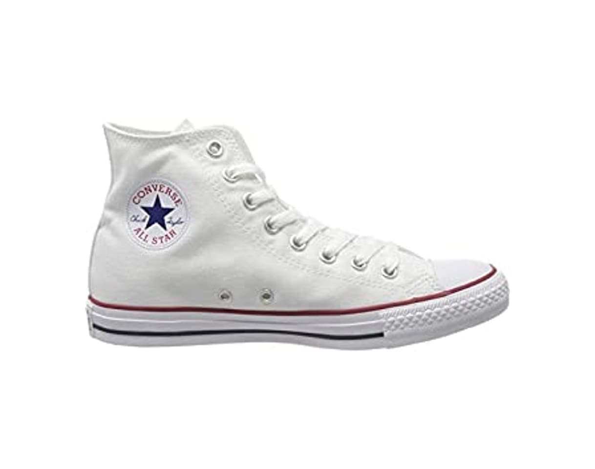 Moda Converse Chuck Taylor All Star Hi Top, Zapatillas Unisex Adulto, Blanco