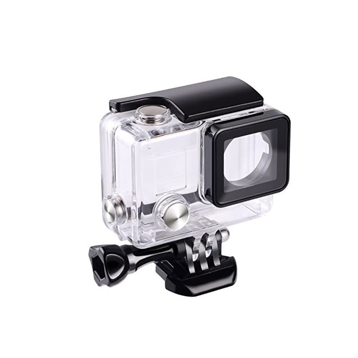 Electronic Flycoo Funda Cubierta impermeable Carcasa Gopro Hero 3 4 Con lente para