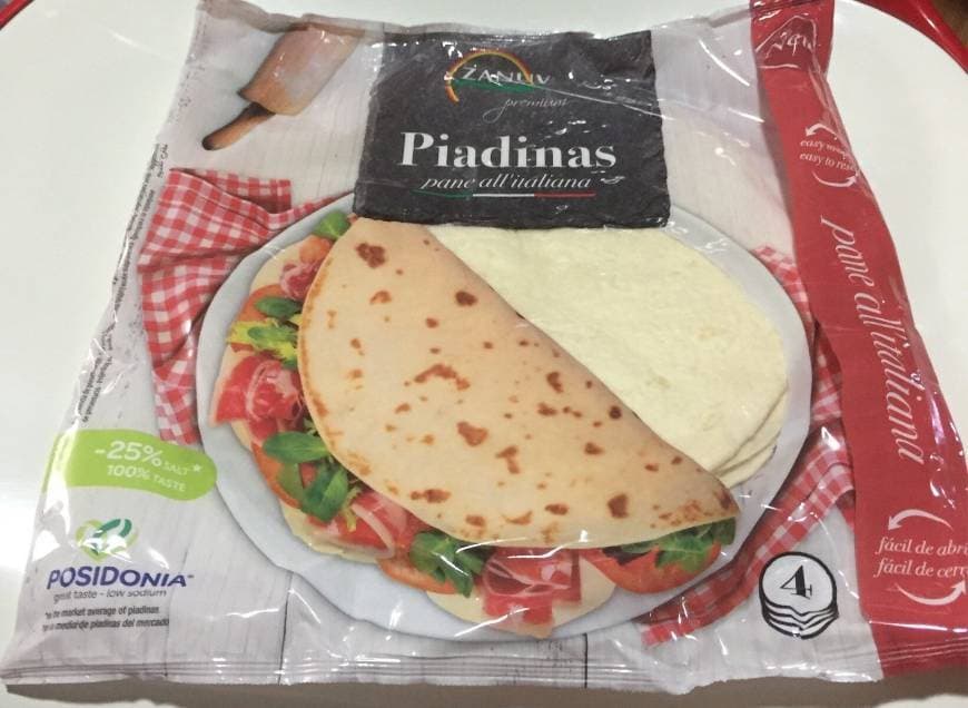 Producto Piadinas zanuy