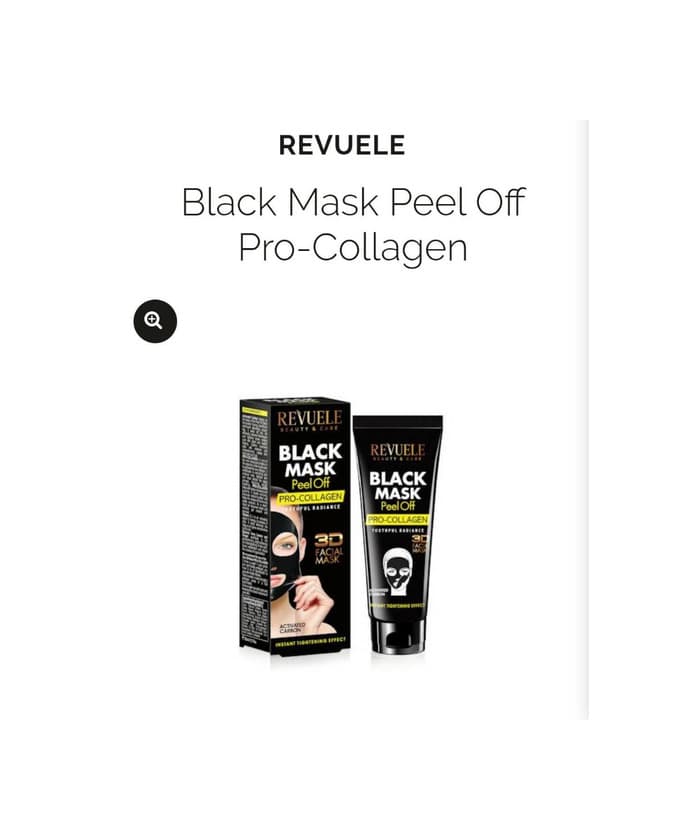 Producto Black Mask Peel Off Pro