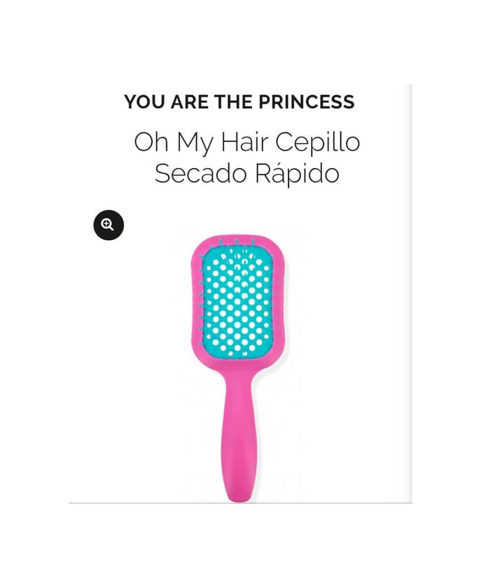 Producto Oh My Hair Cepillo Secado Rápido You Are The Princess