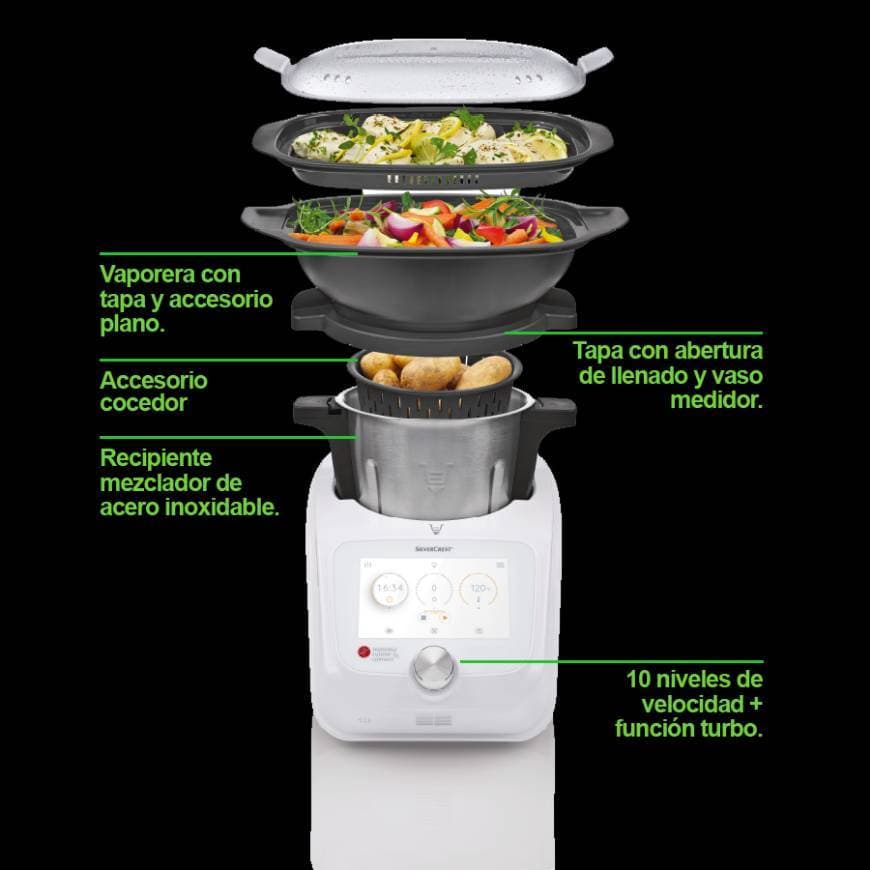 Producto Silvercrest Robot de cocina Monsieur Cuisine Connect