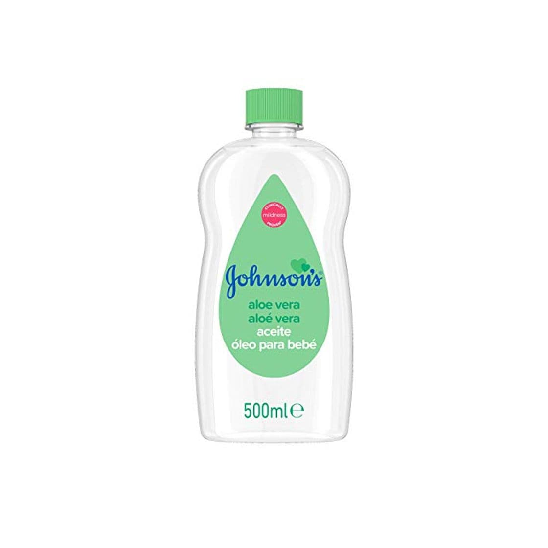 Producto Johnson's Baby Aloe Vera Aceite