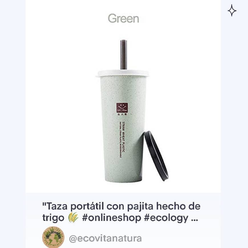 Producto Taza biodegradable de almidón de 🌾 trigo #ecofriendly #eco