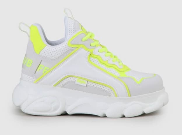 Producto CLD Chai sneaker white/neon yellow