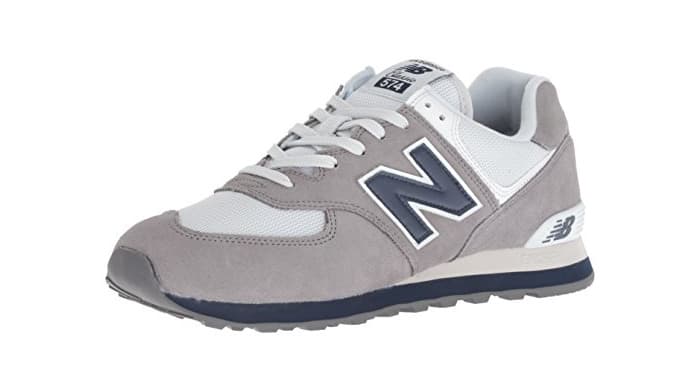 Moda New Balance 574 Core Plus, Zapatillas para Hombre, Gris