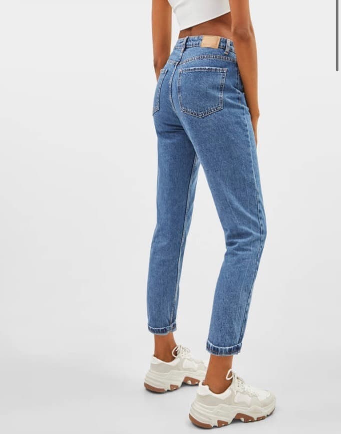 Product Mom Jeans de cintura subida