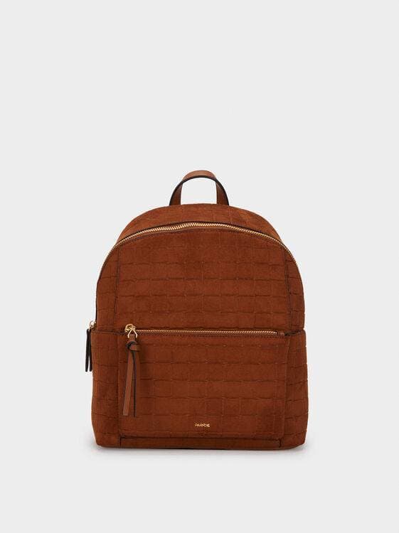 Producto Mochila com Textura de Camurça