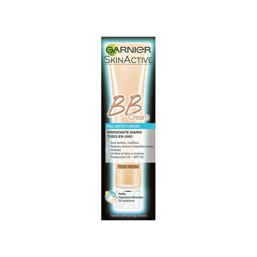 Beauty Garnier Skin Active BB Cream Matificante Crema Correctora y Anti Imperfecciones para