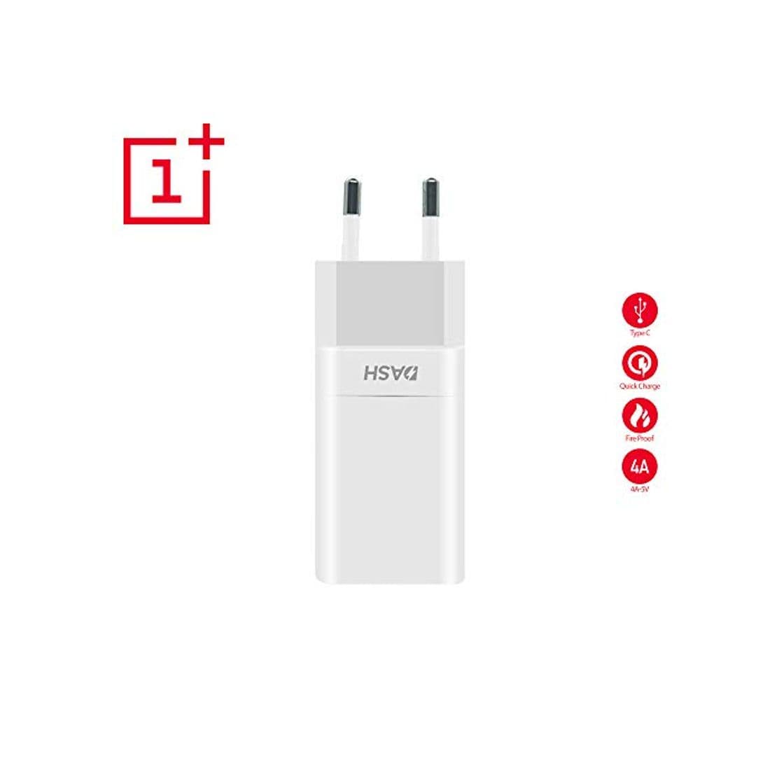 Product ONEPLUS Cargador Quick Dash 5V-4A Tipo C 6T / 6 / 5T