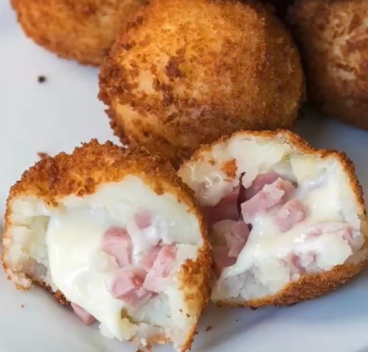 Fashion Croquetes de fiambre e queijo 