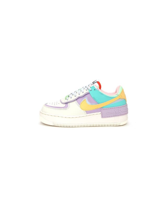 Product NIKE AIR FORCE 1 W SHADOW "PALE IVORY/CELESTIAL GOLD-TROPICA