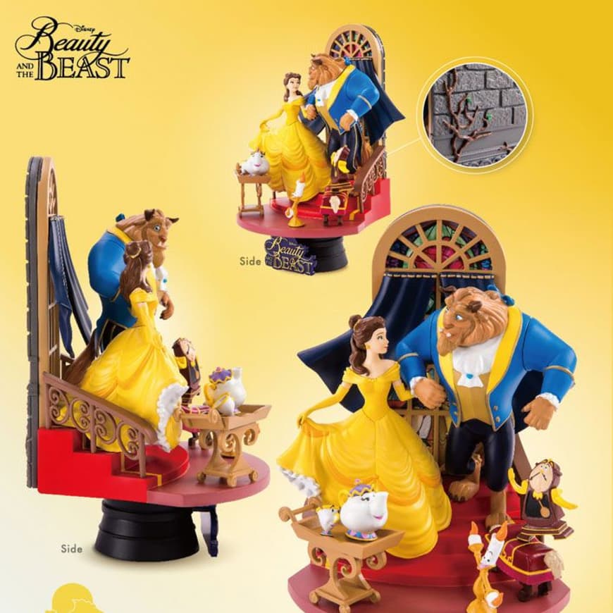 Fashion Figura Diorama Beauty And The Beast Disney 15 cm Beast Kingd