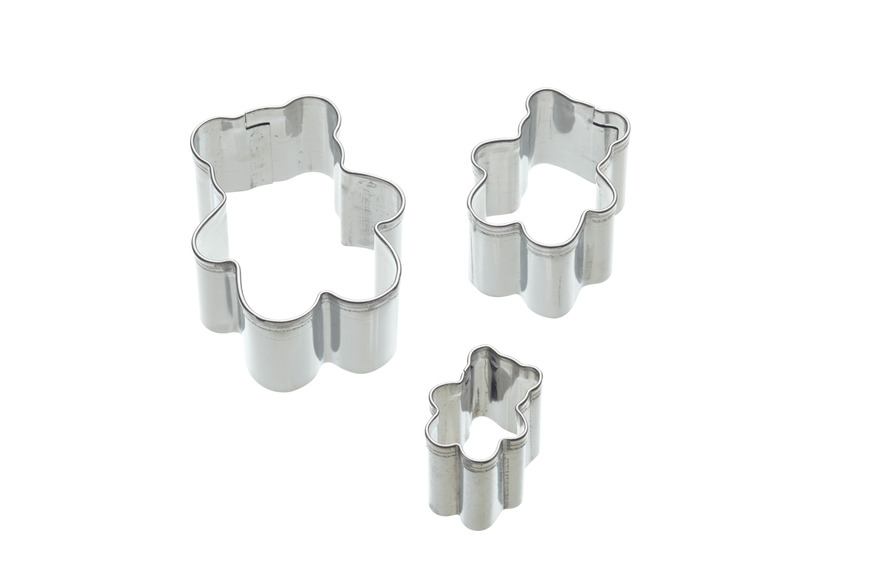 Fashion Set Of 3 Mini Stainless 