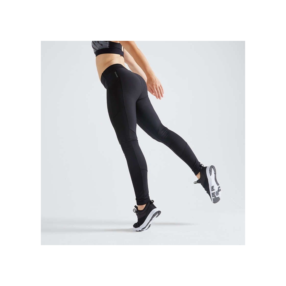 Product Leggings Cardio Training Mulher 120 Preto DOMYOS 