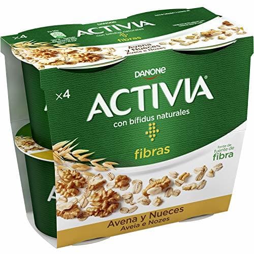 Producto Danone Activia Yogur con Avena y Nueces - Paquete de 2 x