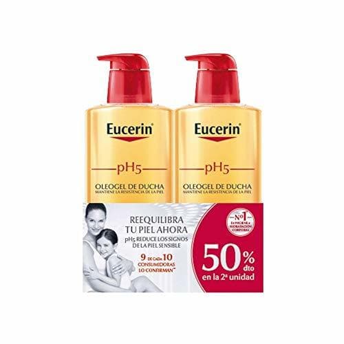 Beauty Eucerin Family Pack Ph5 Oleogel de Ducha 1000 ml y oleogel 400