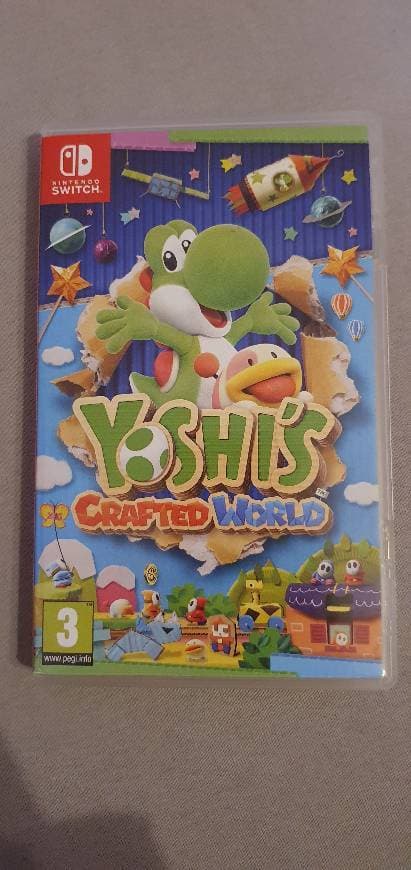 Fashion Nitendo Switch.   "Yoshi's Crafted World"