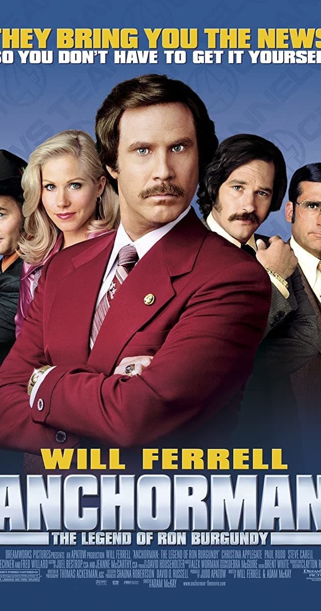 Película Anchorman: The Legend of Ron Burgundy