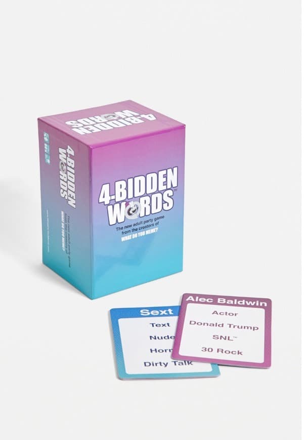 Product 4-Bidden Words Party Game