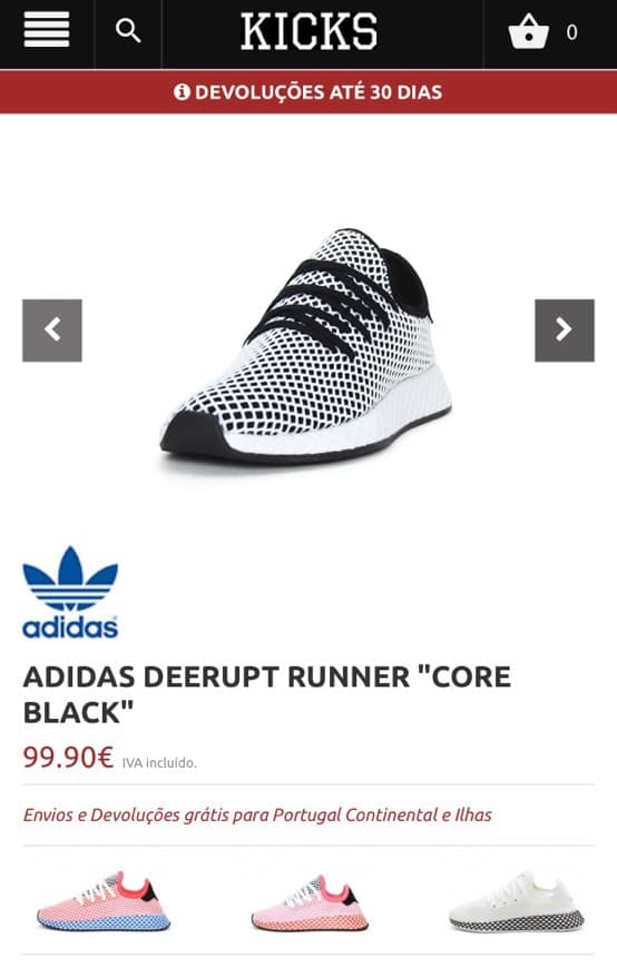 Fashion ADIDAS Deerupt runner “Core Black”