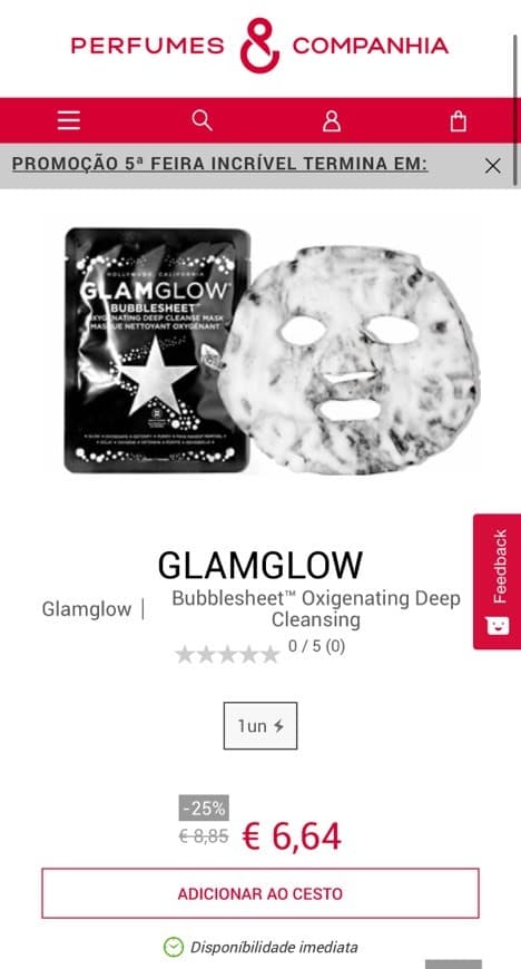 Fashion Máscara Glamglow