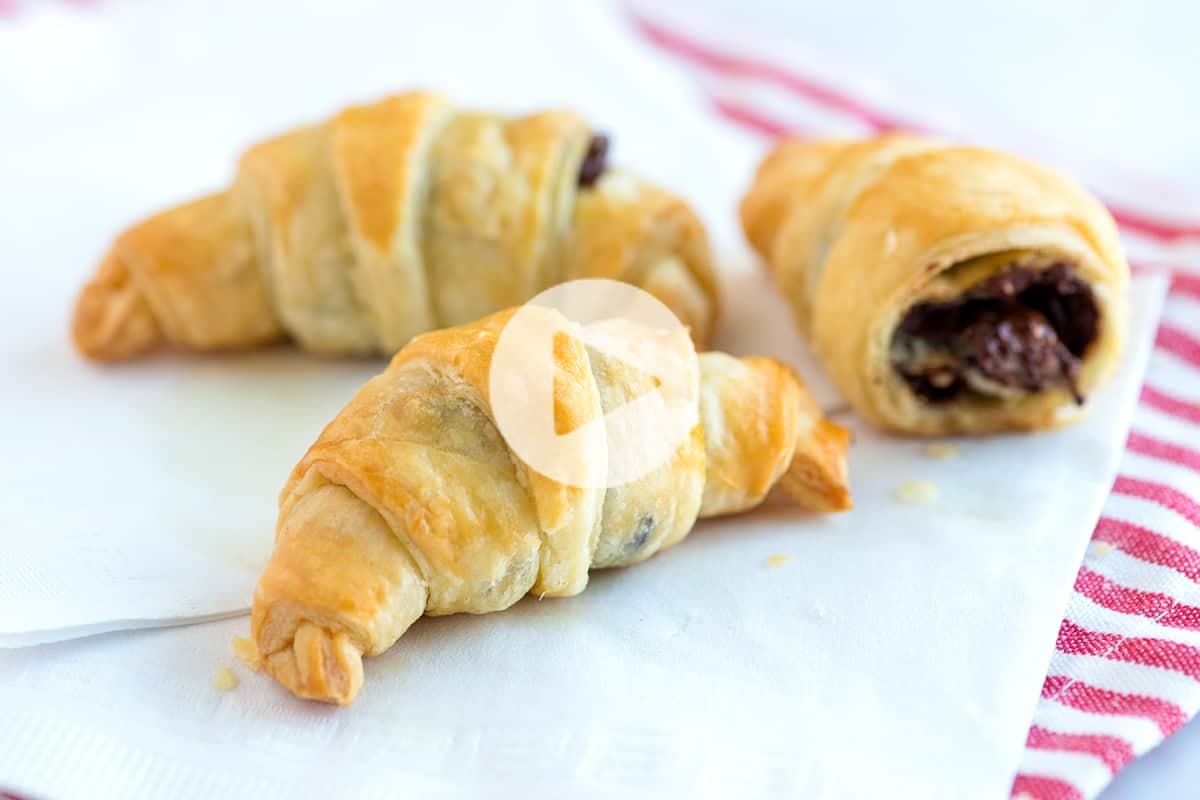 Moda Croissant chocolate 