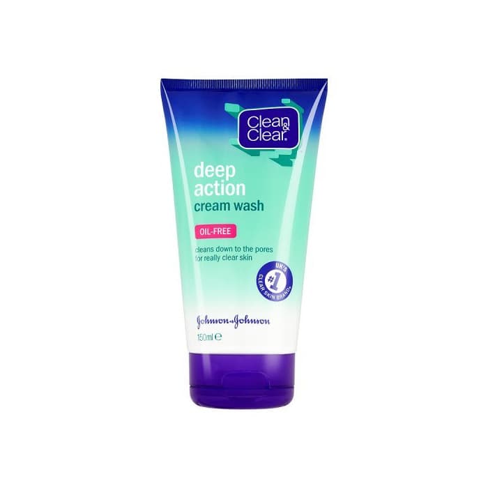 Beauty Clean and Clear Deep Action - Gel para la cara sin aceites