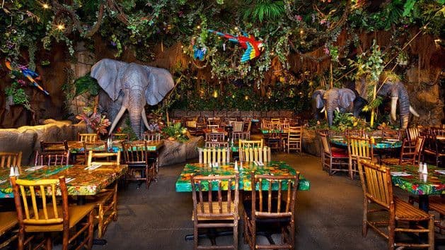 Restaurantes Rainforest Cafe 