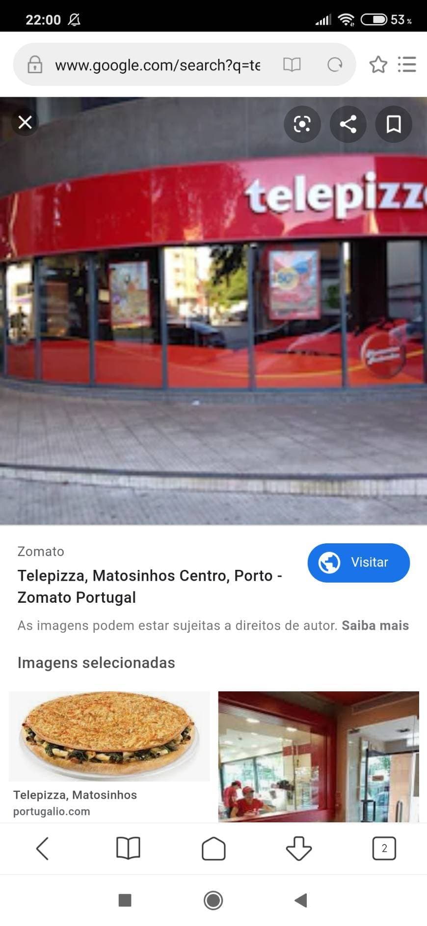 Restaurants Telepizza Abrantes