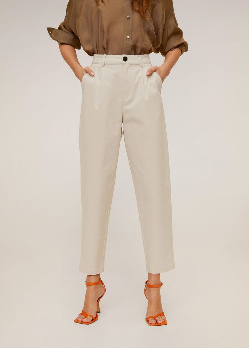 Product Calças relaxed fit cropped - Mulher